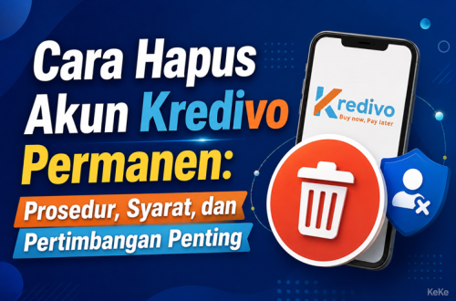 Cara Hapus Akun Kredivo
