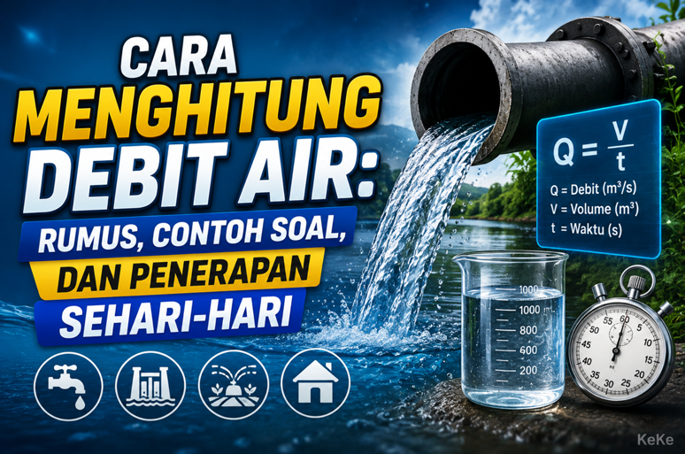 Cara Menghitung Debit Air