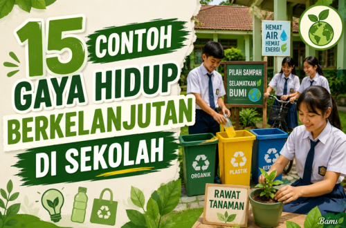 Contoh Gaya Hidup Berkelanjutan di Sekolah