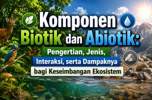 Komponen Biotik dan Abiotik