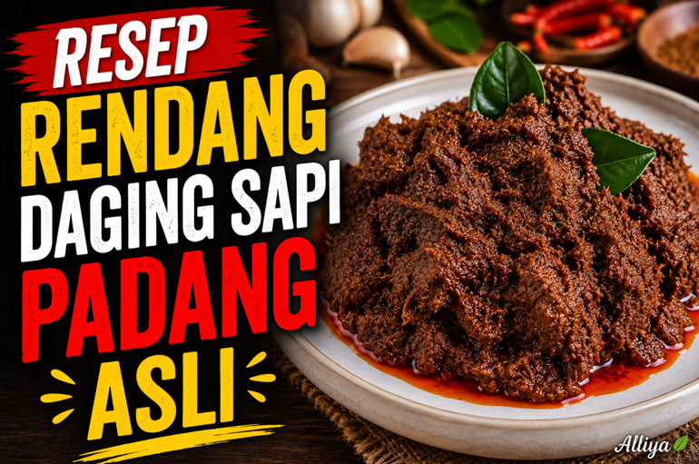 Resep Rendang Daging Sapi Padang Asli