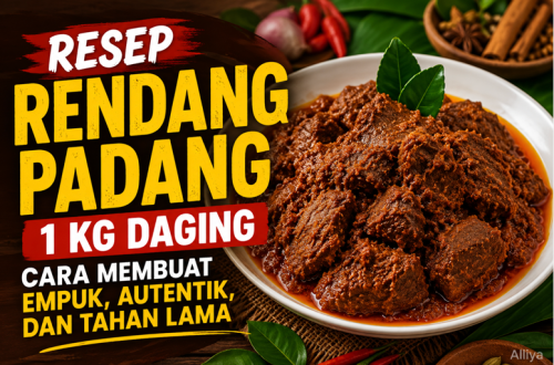 Resep Rendang Padang 1 Kg Daging