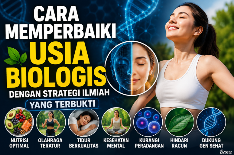 Cara Memperbaiki Usia Biologis